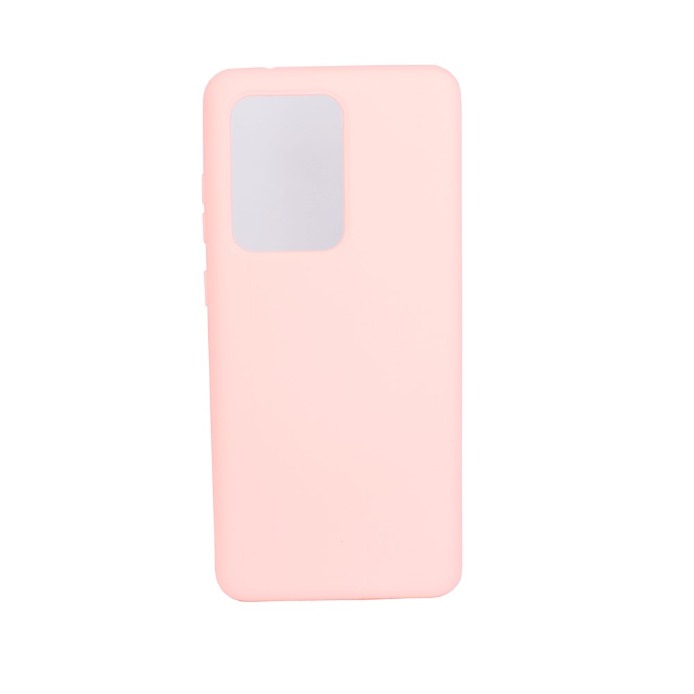 Protectores para celular  para Samsung  S20 Ultra Funda de silicona con felpa Rosa